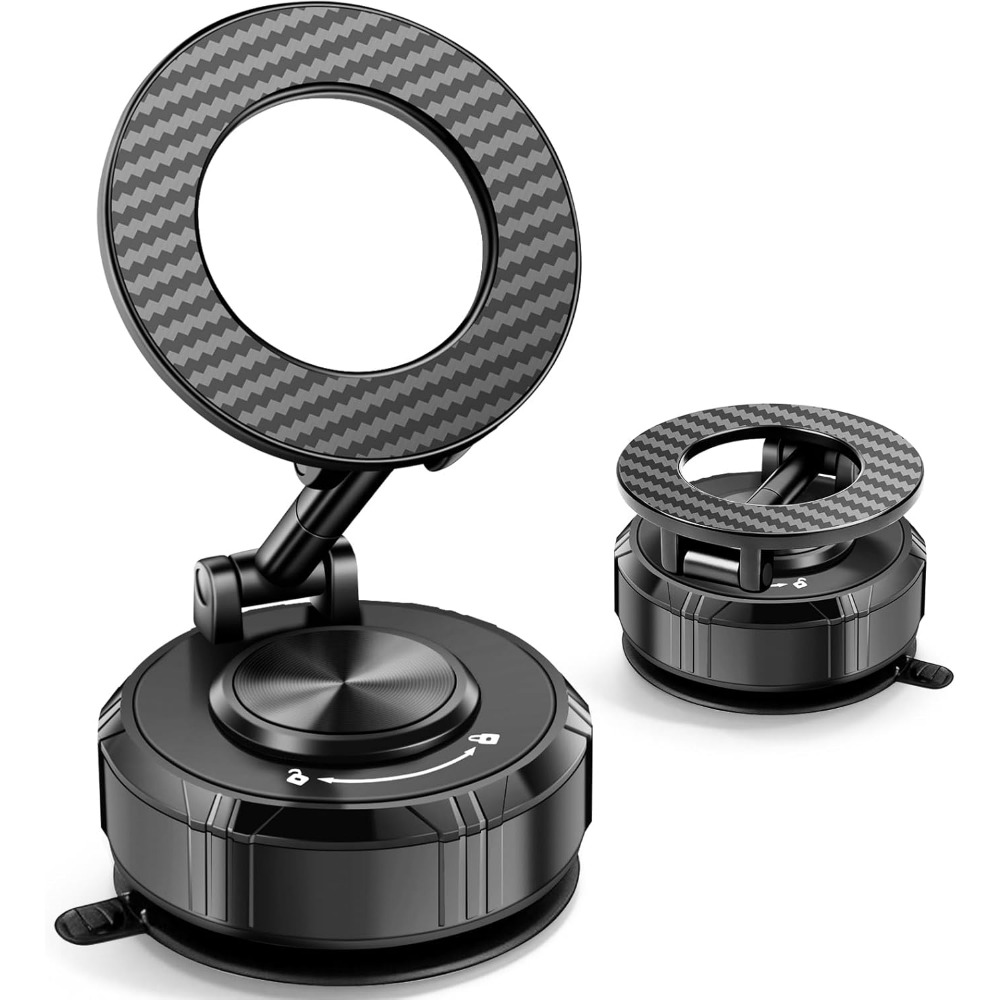 Car Mount Phone - 360° Adjustable Vacuum Suction Phone Holder