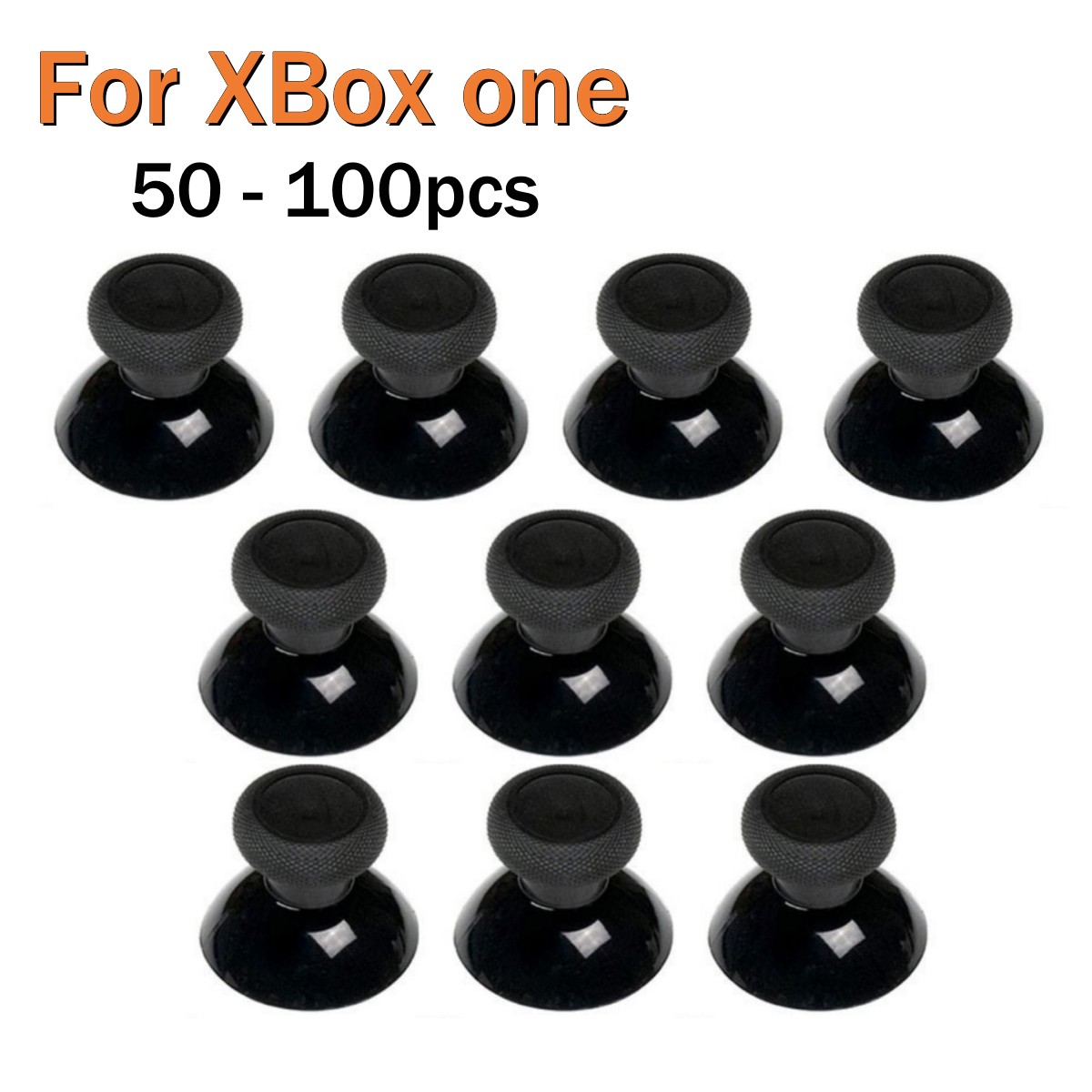 Gaming Controller Phone - 50-100Pcs Replacement Mushroom Thumbsticks 3D Analog