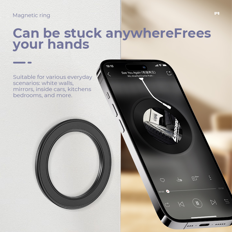 Car Mount Phone - For Magsafe Strong Magnetic Ring Phone