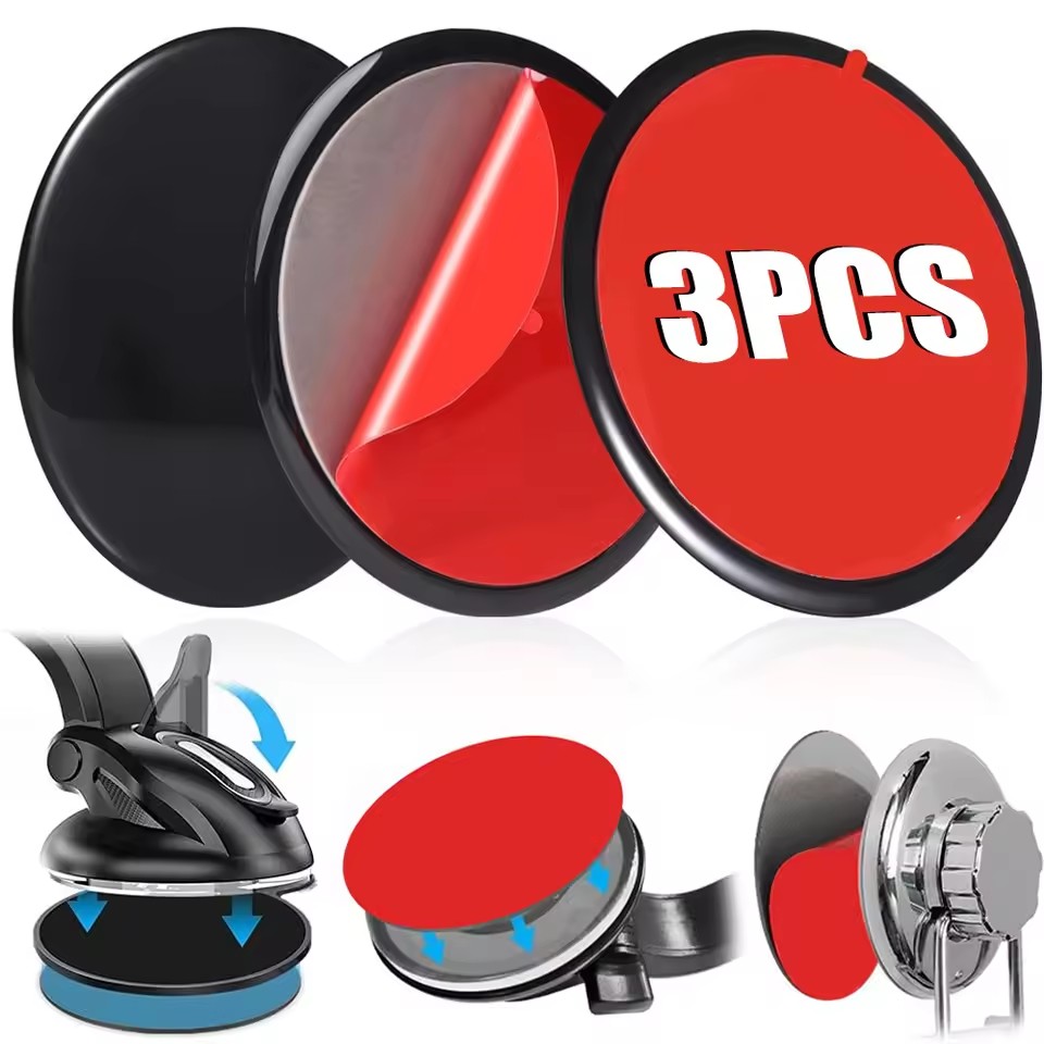 Car Mount Phone - Universal Dashboard Adhesive Sticky Pad Set