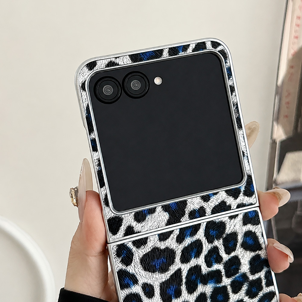 Leopard Print Folding Flip Pho - đánh giá và giá Phone Accessories Pouch