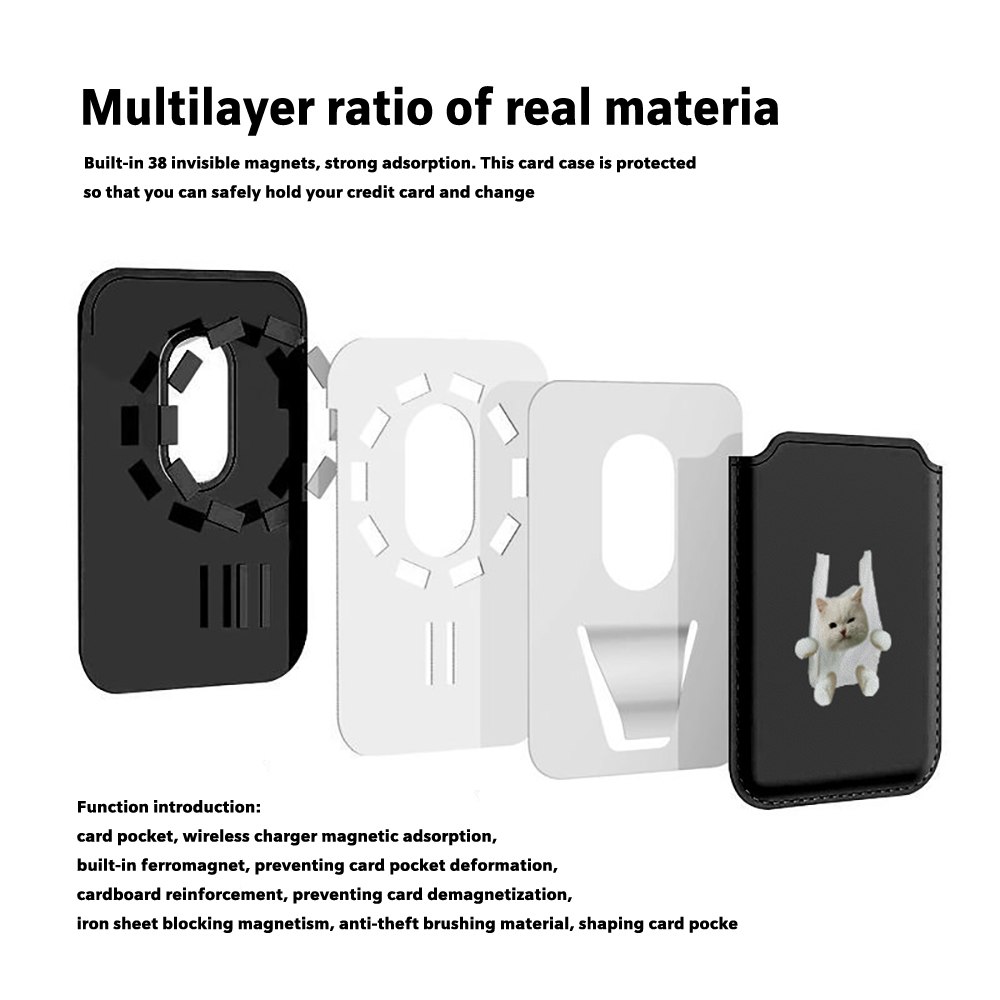 Garbage Bag Cat Magnetic Leath - đánh giá và giá Phone Accessories For Android