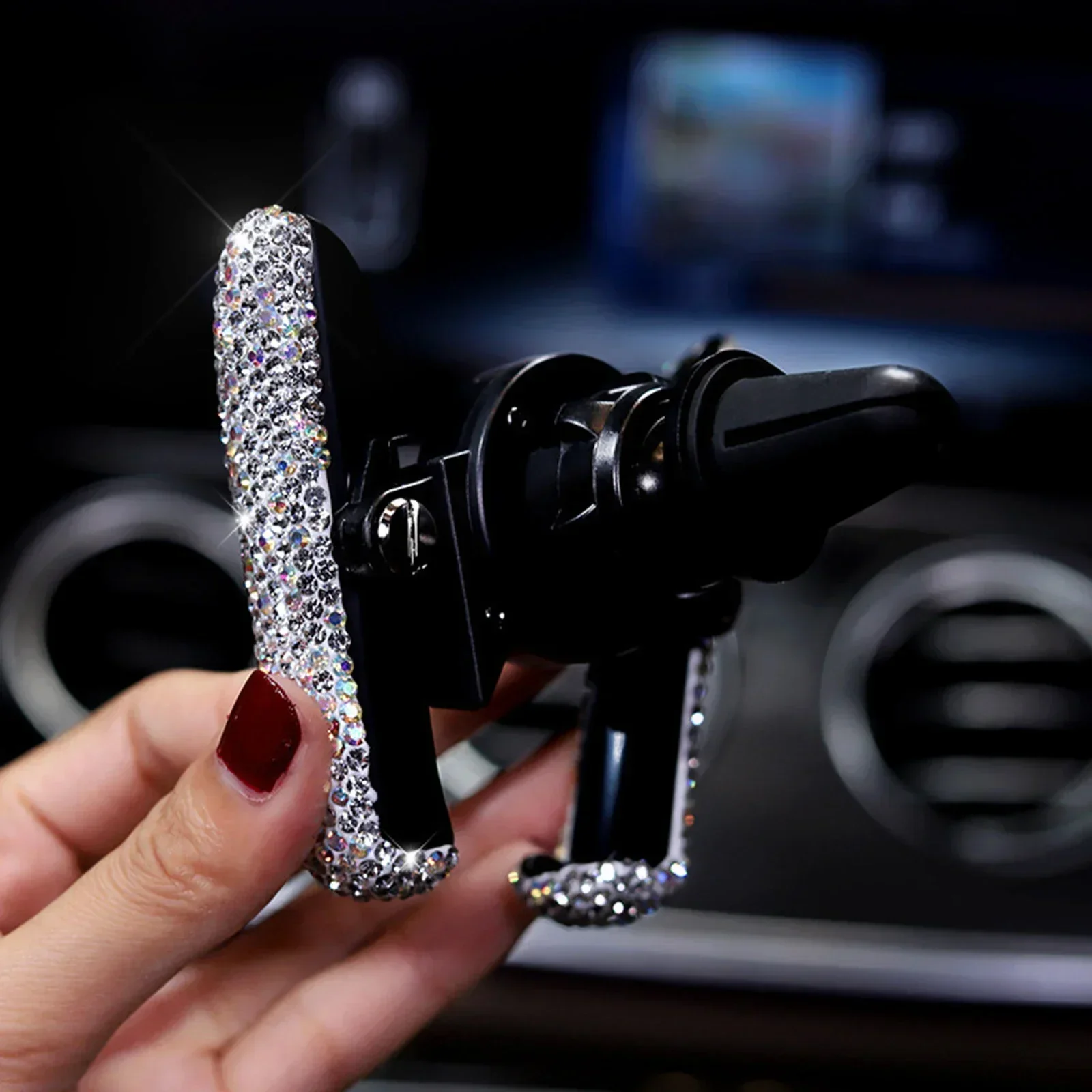 NEW Car Phone Holder Diamond C - đánh giá và giá Phone Accessories For Android