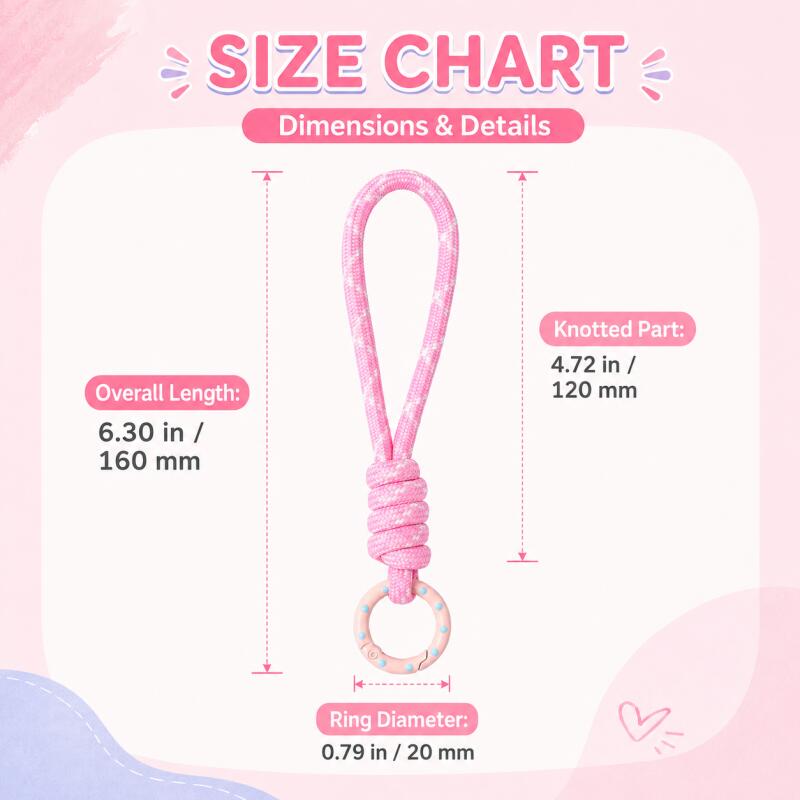 2~5pcs Colorful Braided Keycha - đánh giá và giá Phone Accessories For Android