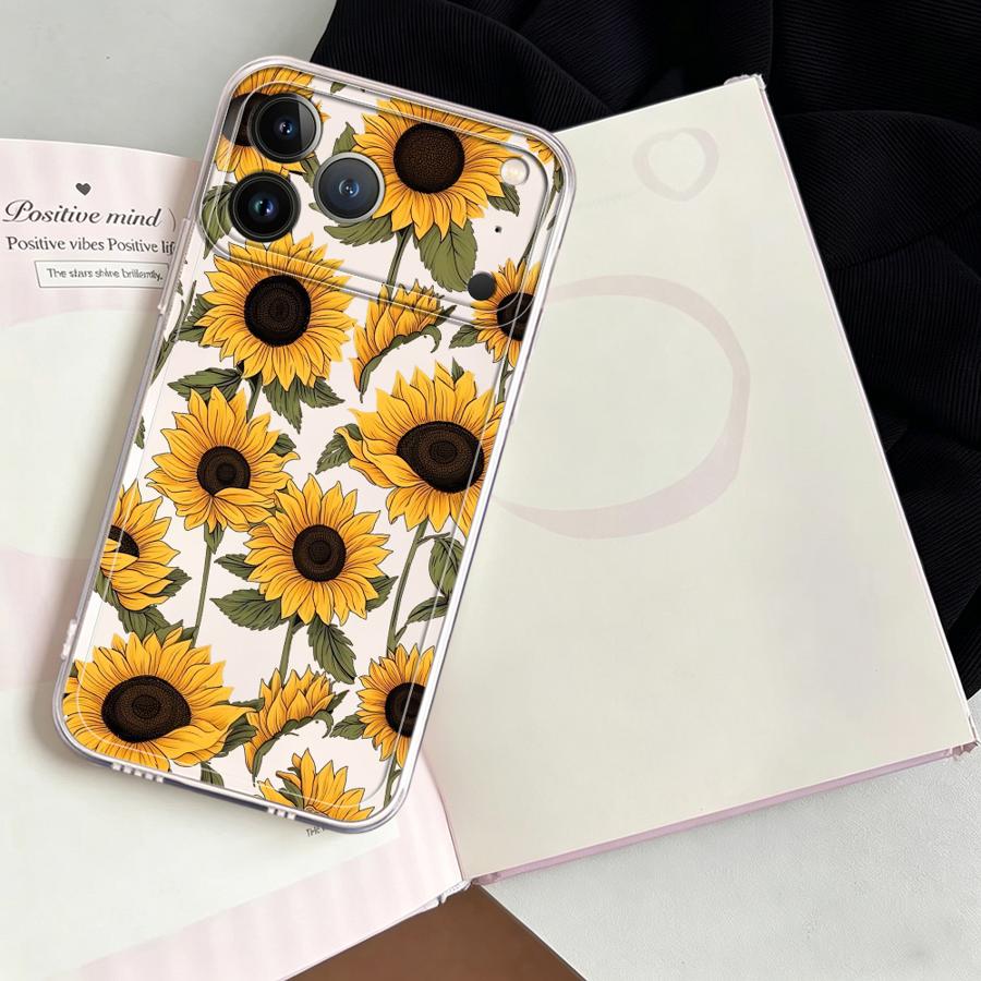 Cute Sunflower Pattern Case fo - đánh giá và giá Phone Accessories To Sell