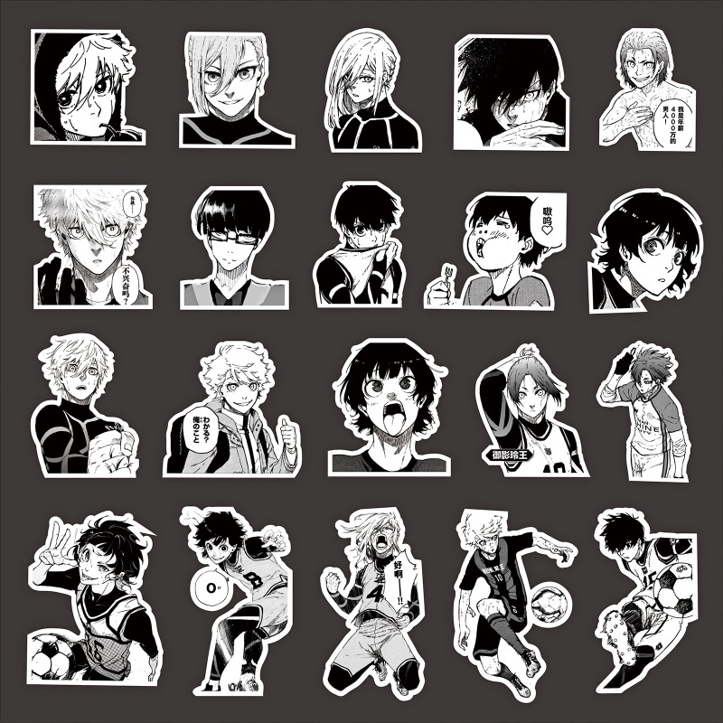 70pcs Blue Lock Anime Stickers - đánh giá và giá Phone Accessories Toys