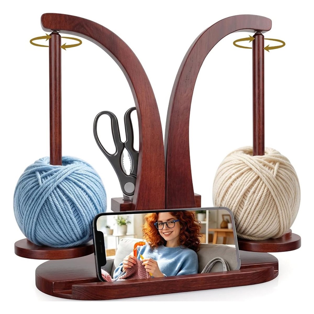 【TODAY-BUY】~@ Wooden Yarn Hold - đánh giá và giá Phone Accessories To Buy