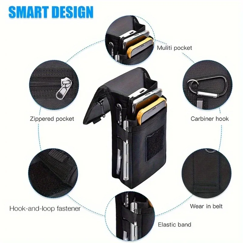 6.3 Inch Multi-Functional Mobi - đánh giá và giá Phone Accessories Pouch