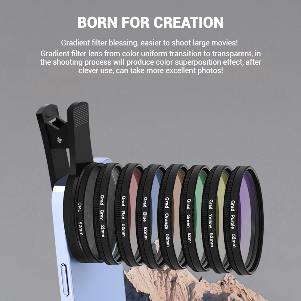 52mm Clip-On Smartphone Camera - đánh giá và giá Phone Accessories For Content Creators