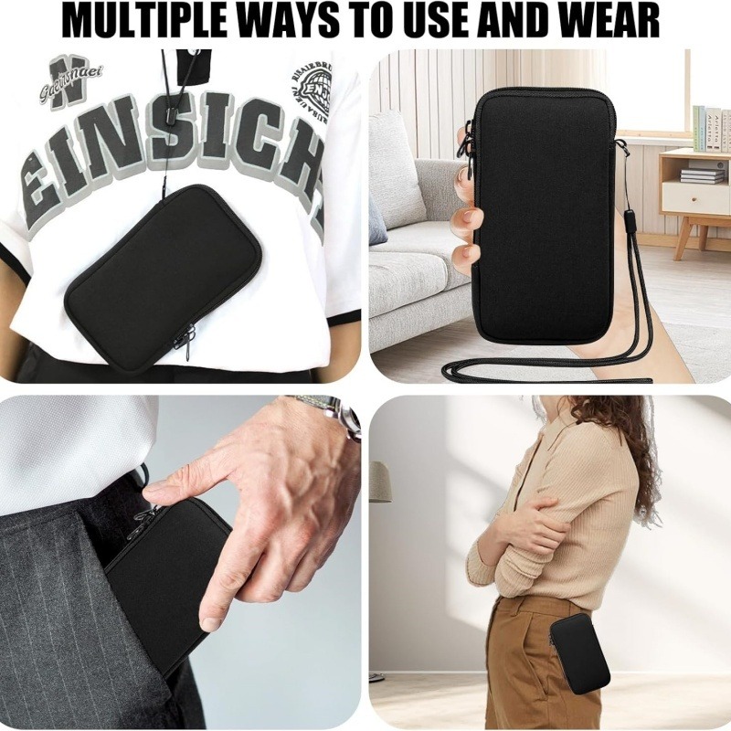 Neoprene Phone Pouch With Lany - đánh giá và giá Phone Accessories Pouch