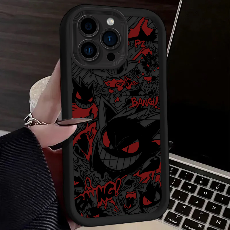 P-Pokemon Gengar Graffiti Phon - đánh giá và giá Phone Accessories To Sell