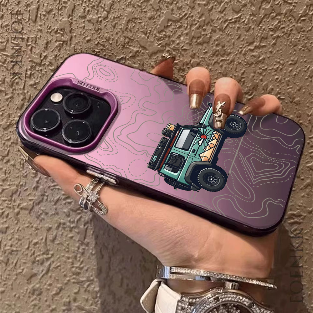 Simple Car Pattern Phone Case  - đánh giá và giá Phone Accessories To Sell