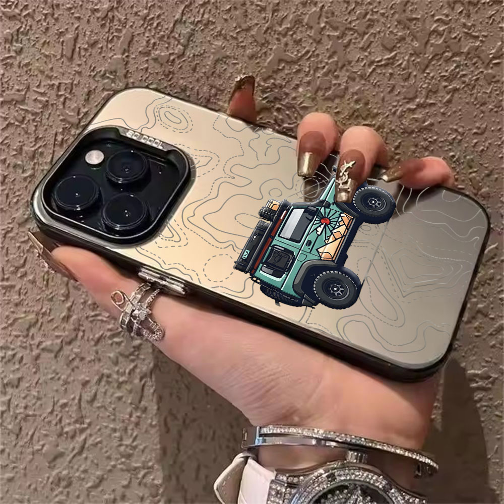 Simple Car Pattern Phone Case  - đánh giá và giá Phone Accessories To Sell
