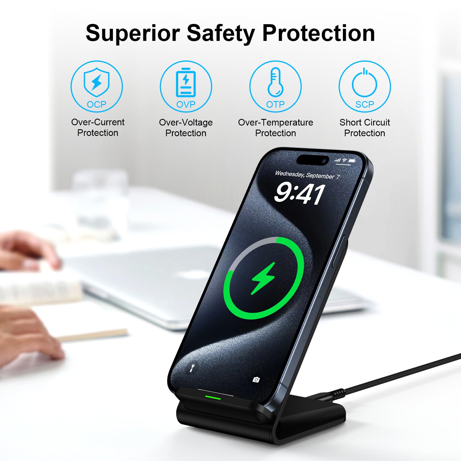 15W Wireless Charger Phone Hol - đánh giá và giá Phone Accessories For Android