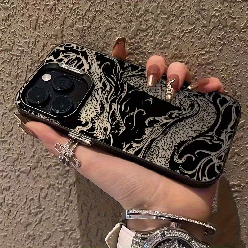 Dragon Totem Pattern Phone Cas - đánh giá và giá Phone Accessories To Sell