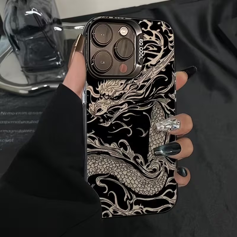 Dragon Totem Pattern Phone Cas - đánh giá và giá Phone Accessories To Sell