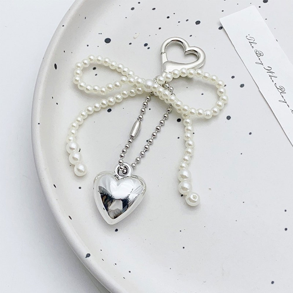 Korean Cute Bow Pearl Phone Pe - đánh giá và giá Phone Accessories For Android