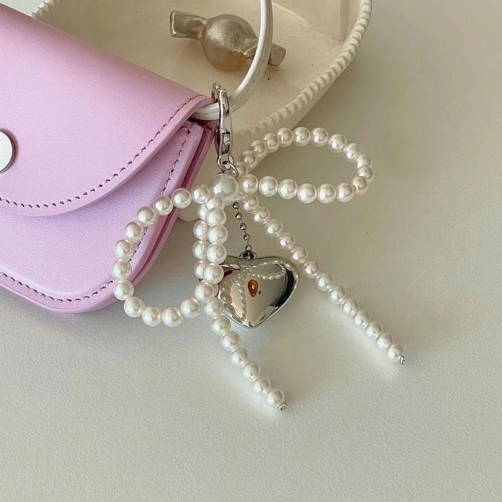 Korean Cute Bow Pearl Phone Pe - đánh giá và giá Phone Accessories For Android