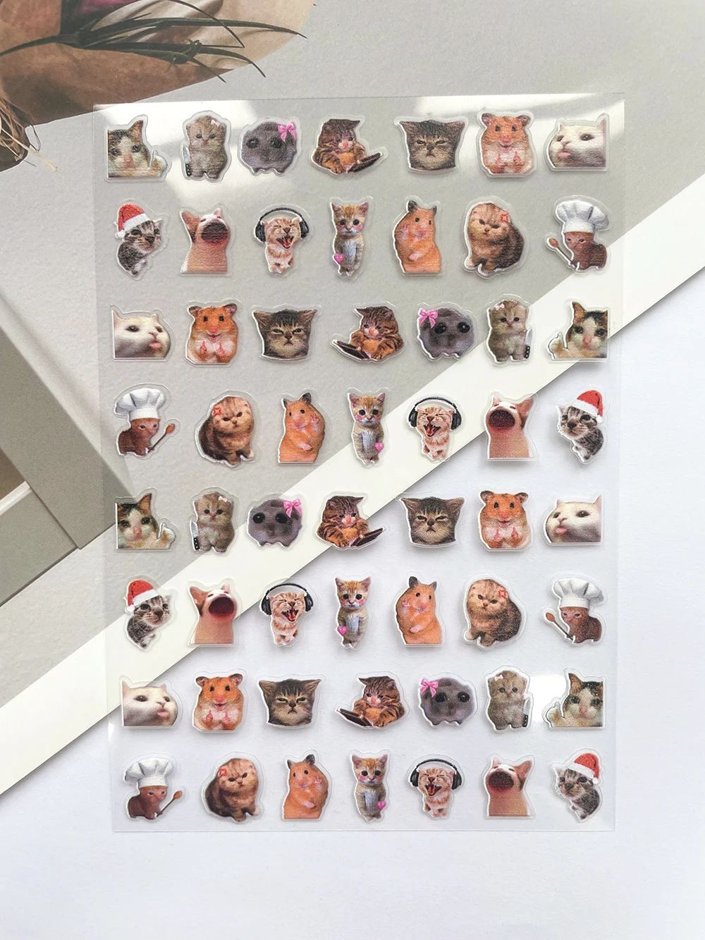 Mini Pvc Funny Cat Poster Good - đánh giá và giá Phone Accessories Pouch